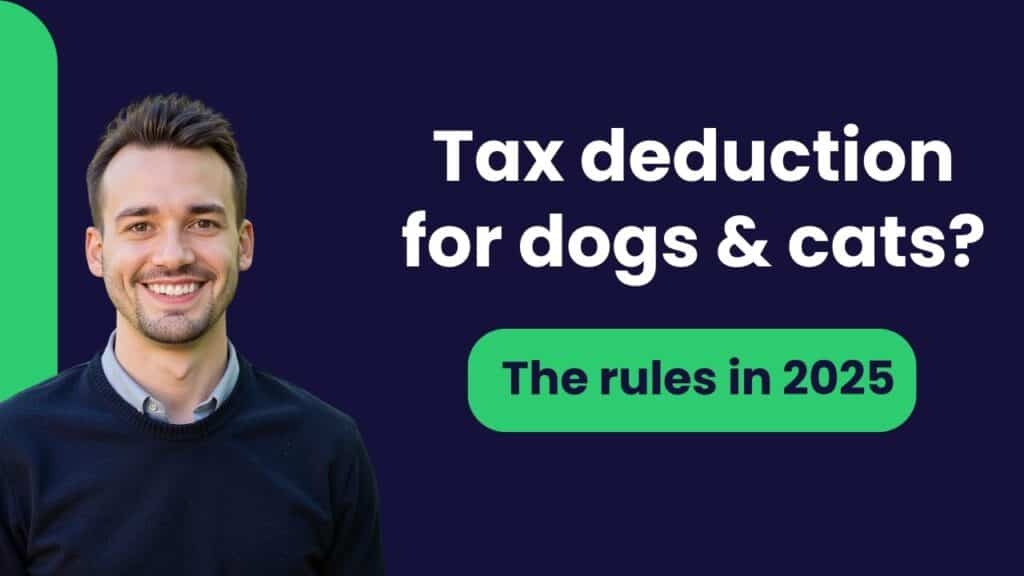 Tax deduction for dogs and cats